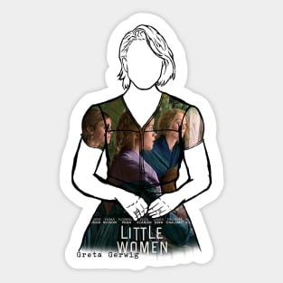 Greta Gerwig, Director of Little Women Sticker